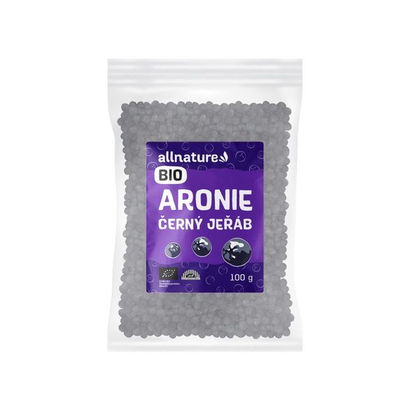 Allnature Aronie jeřabina černá BIO 100 g