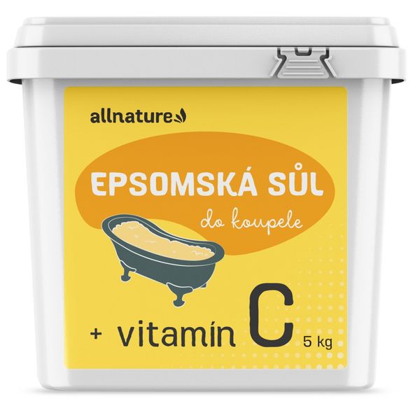 Allnature epsomská sůl Vitamin C 5kg