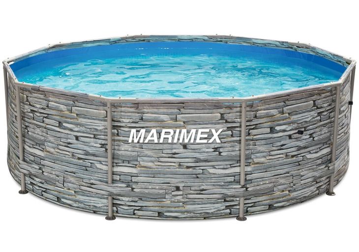 Marimex Bazén Florida 3,66x1,22 m bez příslušenství - motiv KÁMEN - 10340266